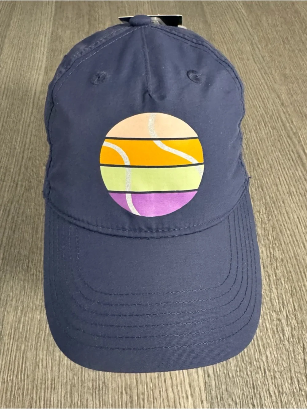 Prince Tennis Girls Graphic Cap Navy Adjustable Hat NEW OSFA